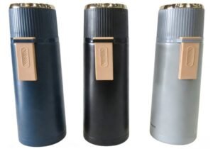 Termo con vaso 500ml acero inoxidable