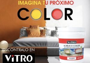 látex Acrílico color 1lt VITRO