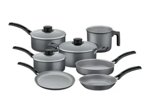 Batería de cocina, negra 7 piezas TURIM TRAMONTINA