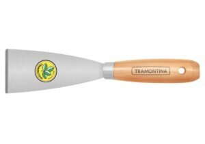Espátula metálica mango madera 6cm Tramontina