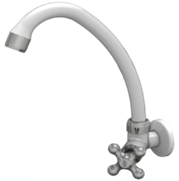 Grifo cocina pared agua fria Durin