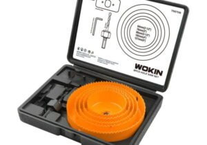 Mecha de copa para madera y plástico 8pz Wokin