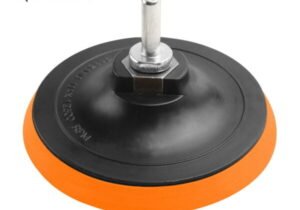 Disco de goma con velcro para amoladora y taladro 4 1/2 Wokin