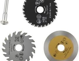Discos mini torno 3pz 55mm Dre012