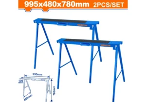 Set x 2 caballetes 780mm 100kg Wadfow