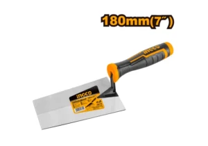 Cuchara de albañil para yeso cuadrada 7" Ingco