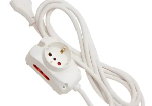 Alargue 1 toma shucko + 2 modulares 3mts Conatel